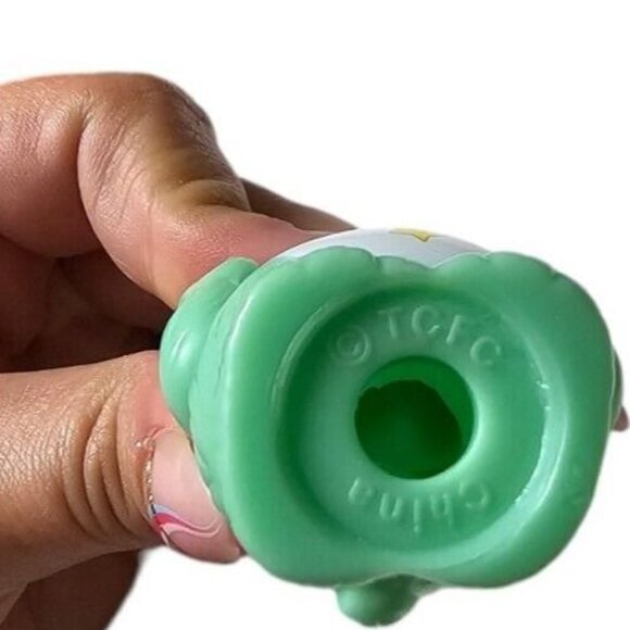 Care Bears Wish Bear Figure Cake Pencil Topper 2004 TCFC Shooting Star Green Toy - Picture 5 of 5